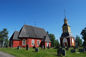 Hietaniemi kyrka, foto Jennie Sjöholm