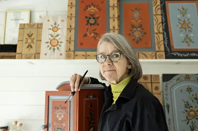 Folk painting in Tornedalen