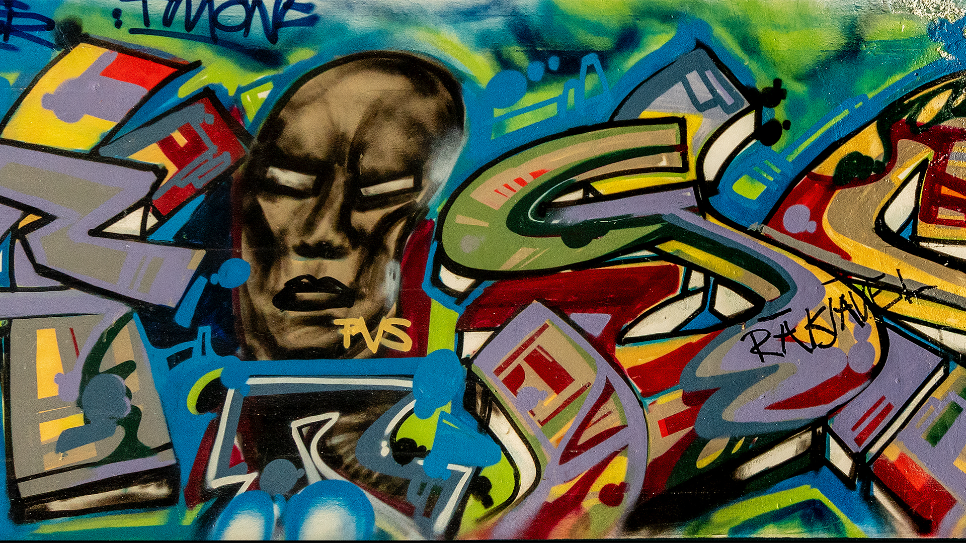 'Graffiti. Danger av Timone.'